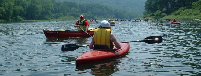 The Delaware Water Tidal Trail boating kayaking